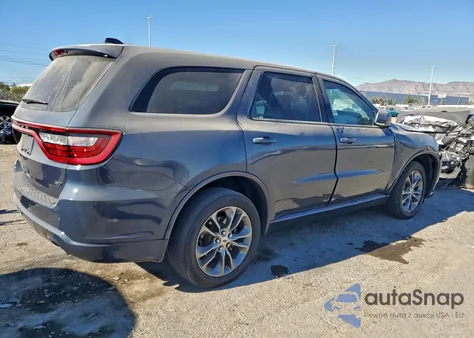 2020 Dodge Durango Gt из США, поврежденный, VIN 1C4RDJDG1LC338700